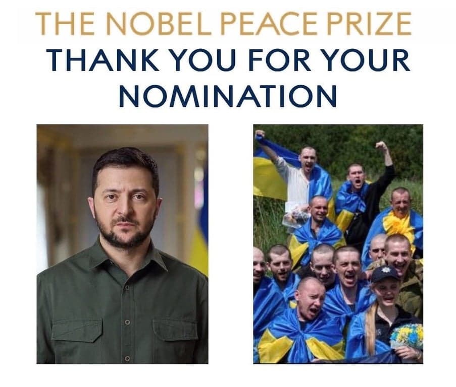 Oslo Professor Nominates Zelensky and Ukraine for Nobel Peace Prize as World Rallies Behind 'Unbreakable' Nation